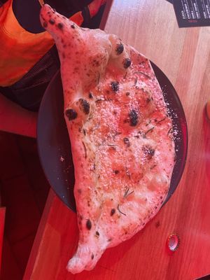 Garlic bread   at El Vato Loco in Barcelona