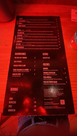 Carta  at El Vato Loco in Barcelona