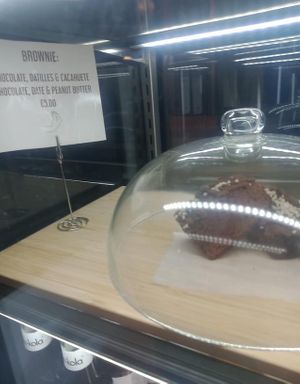 Brownies  at El Vato Loco in Barcelona