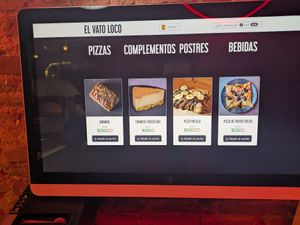 New ordering system! #Veganuary at El Vato Loco in Barcelona