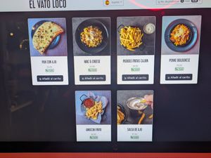 New ordering system! #Veganuary at El Vato Loco in Barcelona