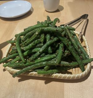 Green beans  at Mama Chang in Fairfax