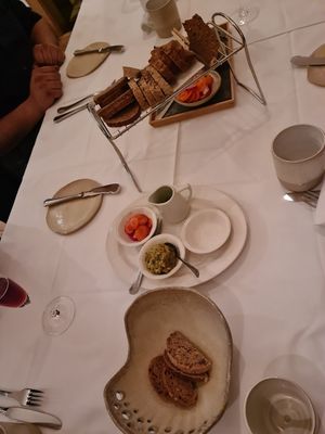 Brot mit Aufstrich at Liegl am Hiegl in Sankt Peter