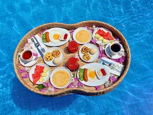 Floating Breakfast at The Happinezz Hills Karimunjawa in 