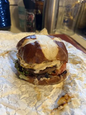 SAUCED BACON BLU RINNIE  at Blu Tee Spoon in Raleigh