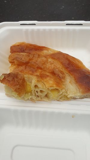 Potato Burek at Balkan Büro 1 in Zurich
