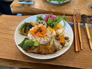 Seasonal lunch plate  at Deli Pebble - Maybe closed in Musashino