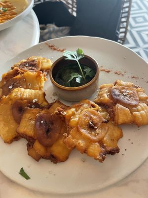 VEGAN tostones   at Muchos in Boracay