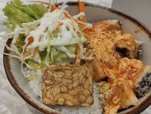 Ikan saos padang - nice too. Need to stress no eggs. at Muso Art Cafe in Batam