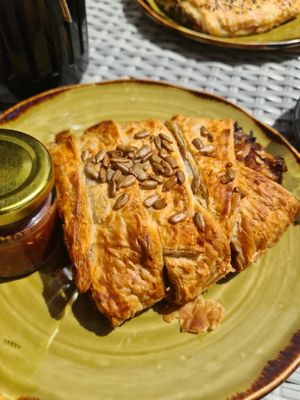 Sausage roll at The Generator Urban Eatery in Coburg North