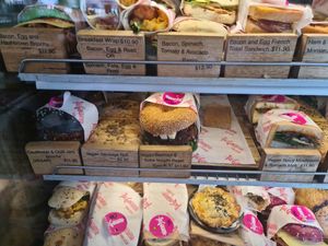 Vegan selections at The Generator Urban Eatery in Coburg North