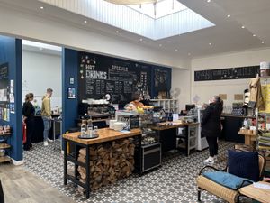 Counter and some seating   at The Highland Weigh in Nairn