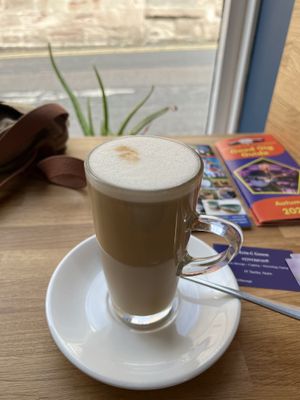 Latte   at The Highland Weigh in Nairn