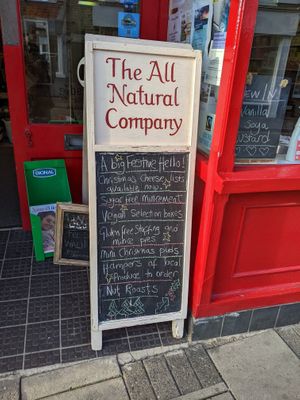 specials at The All Natural Company in Sheringham