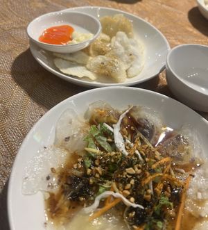 Mixed dumplings   at Chay Corner  in Hoi An