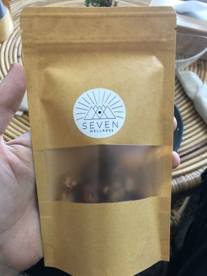 Spicy nuts  at Seven Wellness Center in Abu Dhabi