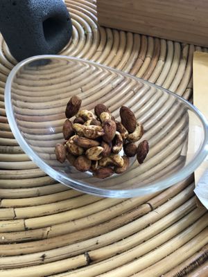 Spicy nuts  at Seven Wellness Center in Abu Dhabi