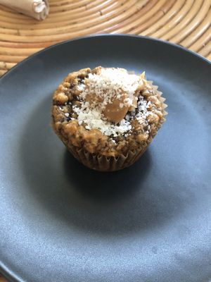 Peanut butter muffin  at Seven Wellness Center in Abu Dhabi