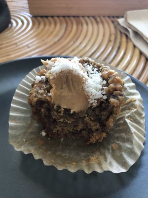 Peanut butter muffin  at Seven Wellness Center in Abu Dhabi