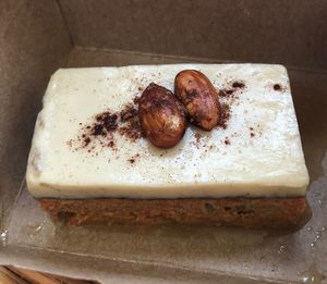 Carrot cake  at Seven Wellness Center in Abu Dhabi