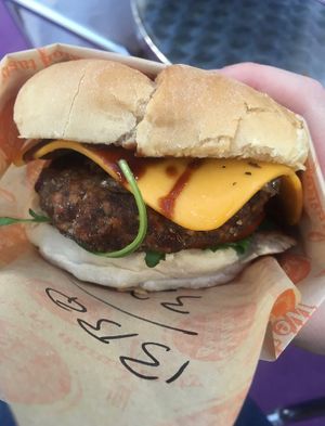 Delicious burger 😍 at Arancini Brothers - Dalston Junction in East London