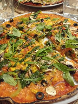  at Pizza Natura in Madrid