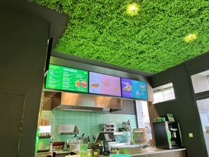 Green room  at Vedang Green Burger - Belgisches Viertel in Cologne