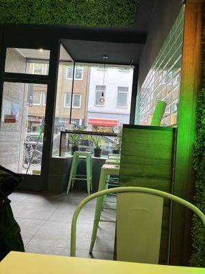 View outside  at Vedang Green Burger - Belgisches Viertel in Cologne