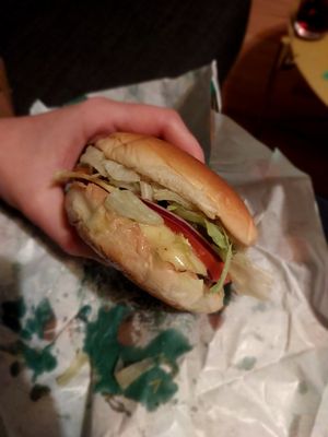 Cheeseburger at Vedang Green Burger - Belgisches Viertel in Cologne