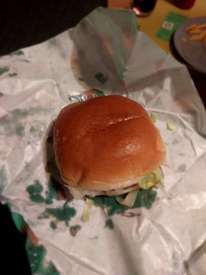 Cheeseburger at Vedang Green Burger - Belgisches Viertel in Cologne