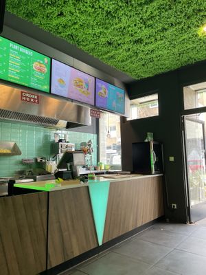 Restaurant inside  at Vedang Green Burger - Belgisches Viertel in Cologne