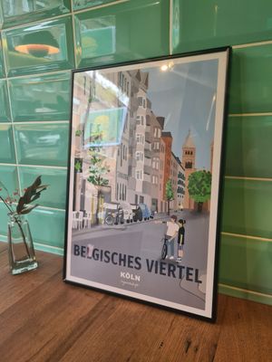 Interior at Vedang Green Burger - Belgisches Viertel in Cologne