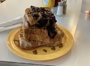 Biscoff french toast  at devil's lettuce in Richmond