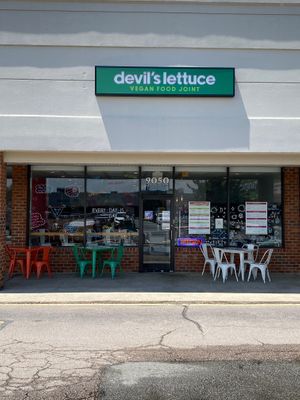 Entrance at devil's lettuce in Richmond
