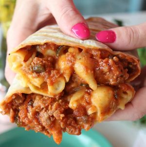 Sloppy Mac Wrap at devil's lettuce in Richmond