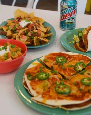 Taco Hell Takeover special event food at devil's lettuce in Richmond