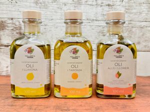 Mallorcan aromatic extra virgin olive oils at Bon Besso in Mallorca