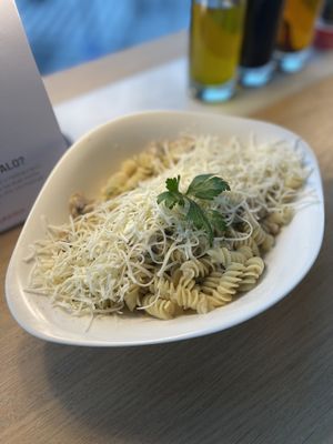 Fungi pasta  at Vapiano in Bratislava