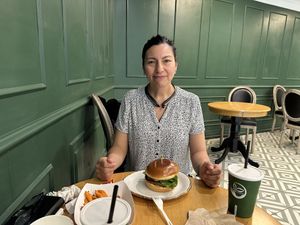 😍🌼  at Green Papaya in Dallas