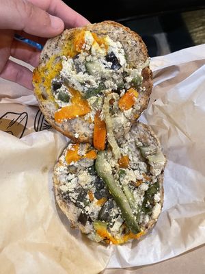 Sándwich vegano  at Costumbres Argentinas in Neuquen