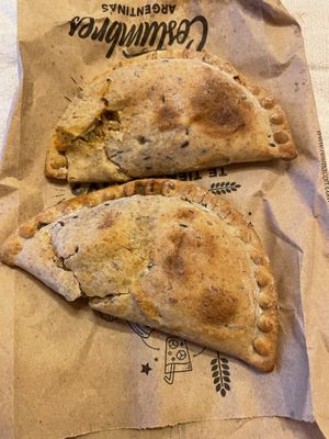 Empanadas veganas  at Costumbres Argentinas in Neuquen