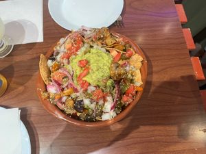 Vegan Nachos   at Clan Tequila in Madrid