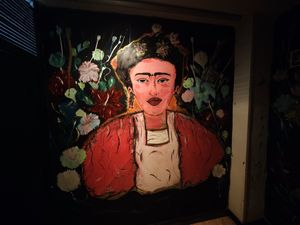 Near toilets at Clan Tequila in Madrid