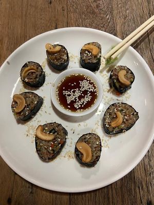 Sushi at La Carotte Qui Rit in Surat Thani