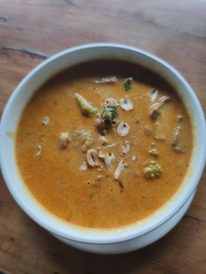 Masaman Curry Tofu at La Carotte Qui Rit in Surat Thani