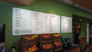 Inside at Power House Living Foods in Nanaimo