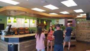 Inside at Power House Living Foods in Nanaimo