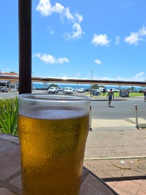 Nice setting at Beach Hotel in Byron Bay