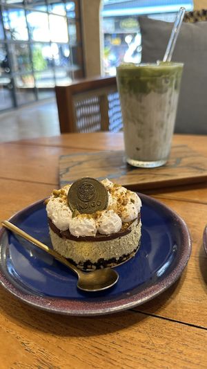 Pistachio chocolate tart   at Indigo - Thong Sala in Koh Phangan