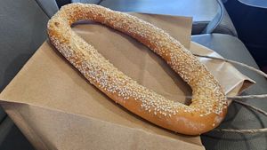 Jerusalem bagel at Indigo - Thong Sala in Koh Phangan